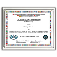 Magnetic Certificate Holder - Clear on Clear - 8" x 10" Insert